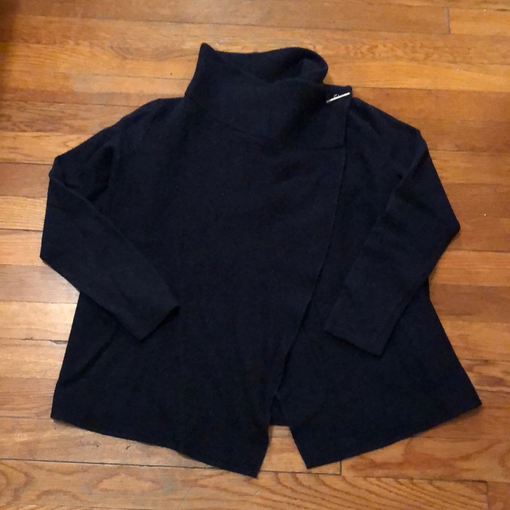 Tahari wool wrap sweater - size medium